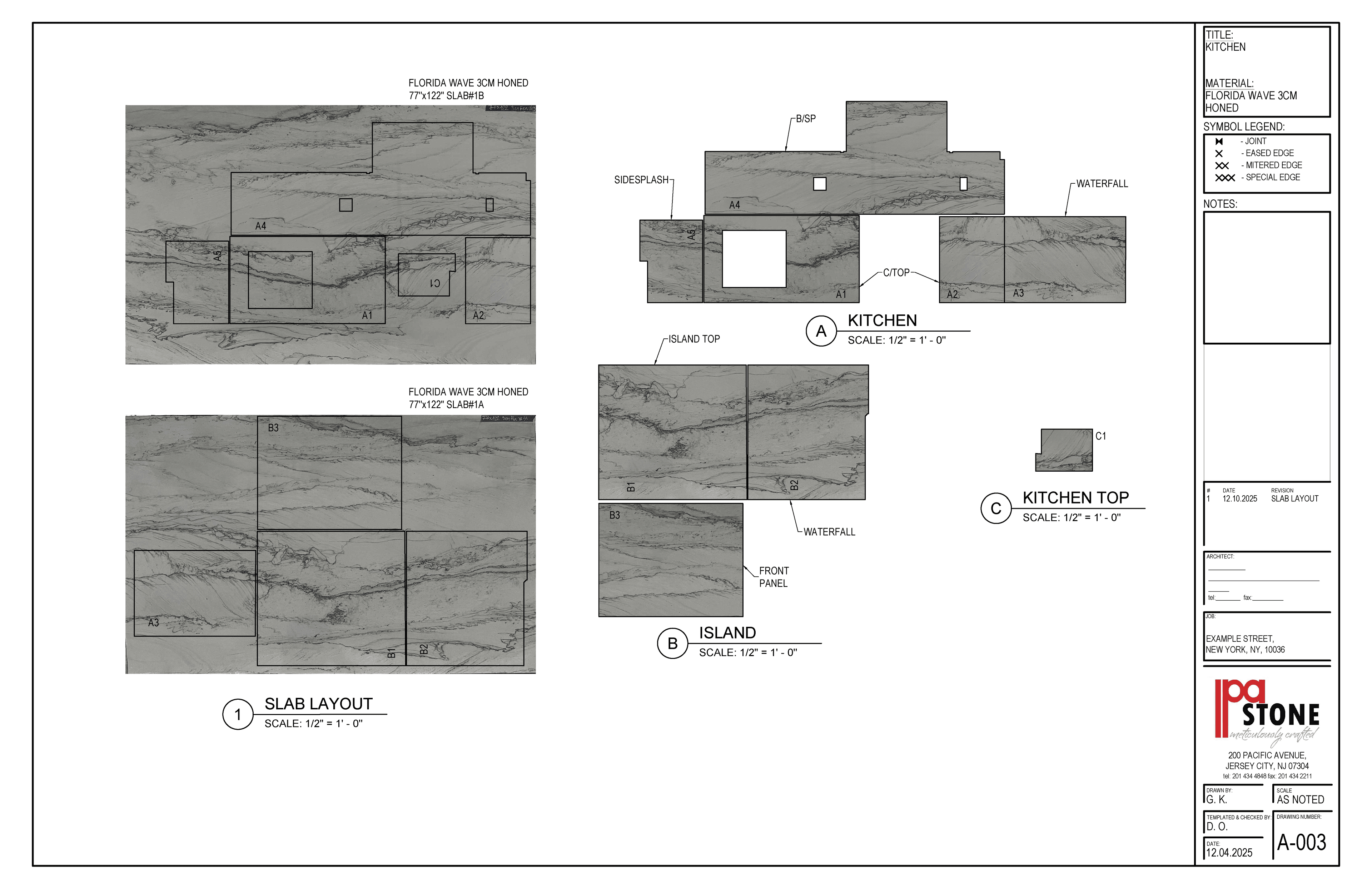 West 48th Street blueprint