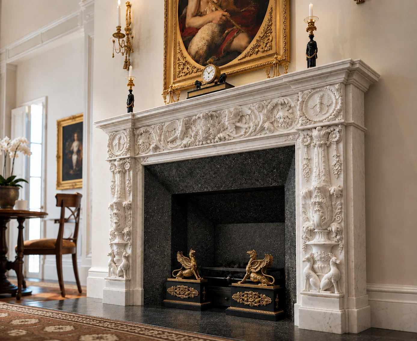 West 57th Street — Fireplace